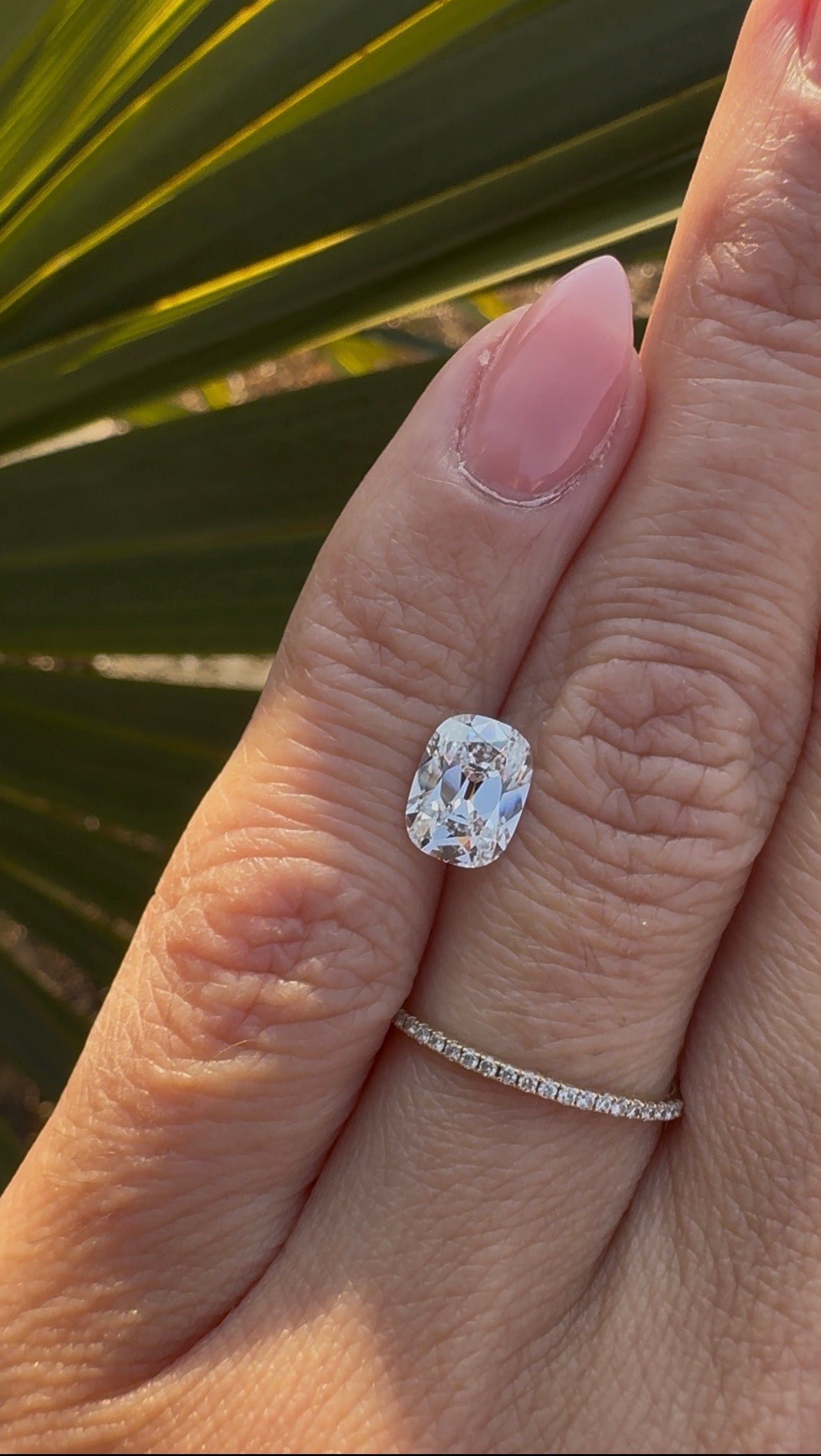 1.41 Lab Grown Cushion diamond