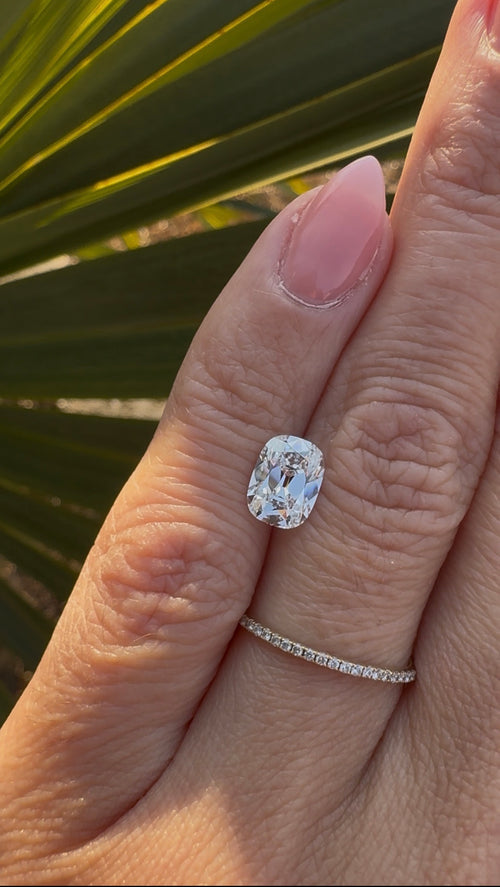 1.41 Lab Grown Cushion diamond