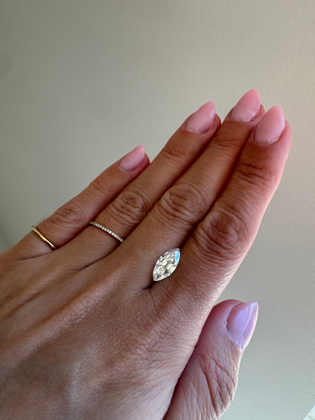 1.67ct Lab Grown Marquise diamond